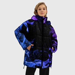 Куртка зимняя женская ОГОНЬ, цвет: 3D-черный — фото 2