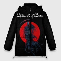 Куртка зимняя женская Children of Bodom 19, цвет: 3D-черный