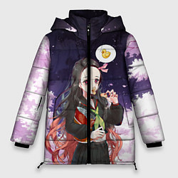 Куртка зимняя женская Незуко, цвет: 3D-черный