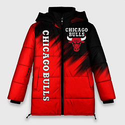 Куртка зимняя женская CHICAGO BULLS, цвет: 3D-черный