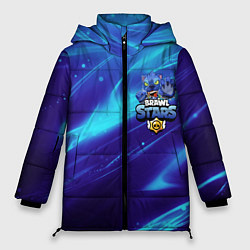 Куртка зимняя женская LEON BRAWL STARS, цвет: 3D-черный