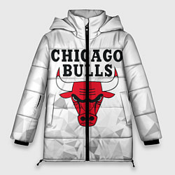 Куртка зимняя женская CHICAGO BULLS, цвет: 3D-черный