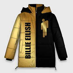 Куртка зимняя женская Billie Eilish Gold, цвет: 3D-черный