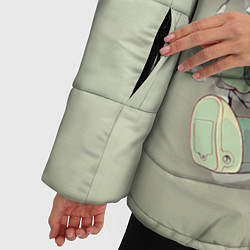 Куртка зимняя женская Doraeman, цвет: 3D-черный — фото 2