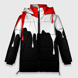Куртка зимняя женская ПОДТЁКИ, цвет: 3D-черный