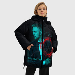 Куртка зимняя женская Егор Крид Mr Smith, цвет: 3D-светло-серый — фото 2