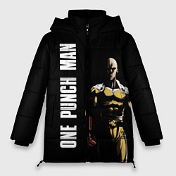 Куртка зимняя женская One Punch Man, цвет: 3D-красный