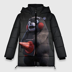 Куртка зимняя женская Kumamon, цвет: 3D-черный