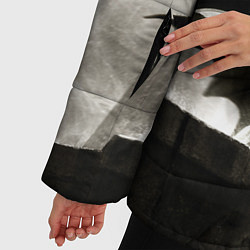 Куртка зимняя женская Batgirl, цвет: 3D-светло-серый — фото 2