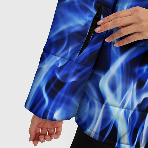 Женская зимняя куртка ДЫМ / 3D-Светло-серый – фото 5