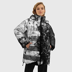 Куртка зимняя женская США, цвет: 3D-светло-серый — фото 2