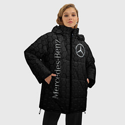 Куртка зимняя женская MERCEDES-BENZ, цвет: 3D-черный — фото 2
