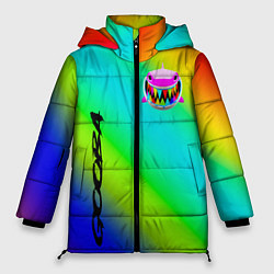 Куртка зимняя женская 6IX9INE, цвет: 3D-черный