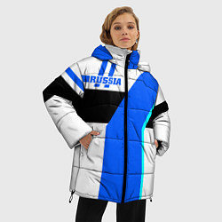 Куртка зимняя женская Russia, цвет: 3D-черный — фото 2
