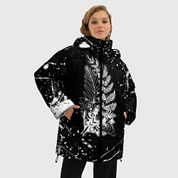 Куртка зимняя женская THE LAST OF US ТАТУИРОВКА ЭЛЛИ, цвет: 3D-черный — фото 2