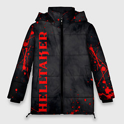 Куртка зимняя женская Helltaker Logo Z, цвет: 3D-черный