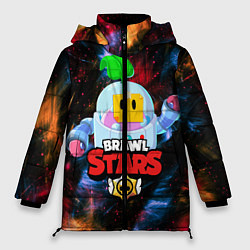 Куртка зимняя женская BRAWL STARS СПРАУТ, цвет: 3D-красный