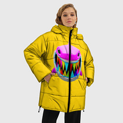 Куртка зимняя женская 6IX9INE 69 SHARK НА СПИНЕ, цвет: 3D-красный — фото 2