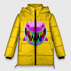 Куртка зимняя женская 6IX9INE 69 SHARK НА СПИНЕ, цвет: 3D-красный
