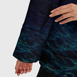Куртка зимняя женская Loot Shark Fortnite, цвет: 3D-черный — фото 2