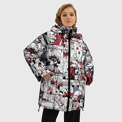 Куртка зимняя женская HELLTAKER, цвет: 3D-черный — фото 2