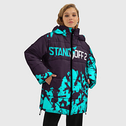 Куртка зимняя женская STANDOFF 2 СТАНДОФФ 2, цвет: 3D-красный — фото 2