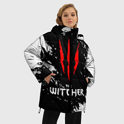 Куртка зимняя женская The Witcher, цвет: 3D-черный — фото 2