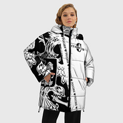 Куртка зимняя женская Станислав, цвет: 3D-черный — фото 2