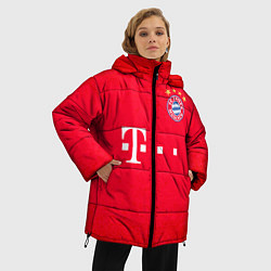 Куртка зимняя женская BAYERN MUNCHEN, цвет: 3D-черный — фото 2