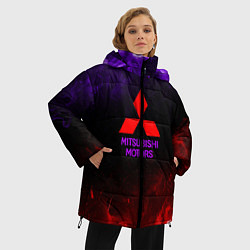 Куртка зимняя женская Mitsubishi, цвет: 3D-светло-серый — фото 2