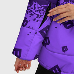 Куртка зимняя женская TWITCH ТВИЧ, цвет: 3D-черный — фото 2