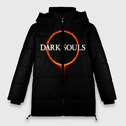 Куртка зимняя женская Dark Souls, цвет: 3D-красный
