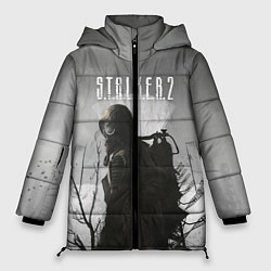 Куртка зимняя женская STALKER 2, цвет: 3D-красный