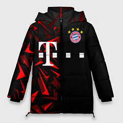 Куртка зимняя женская FC Bayern Munchen Форма, цвет: 3D-светло-серый