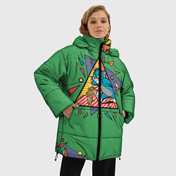Куртка зимняя женская Bright, цвет: 3D-черный — фото 2