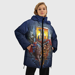 Куртка зимняя женская 2610545, цвет: 3D-красный — фото 2