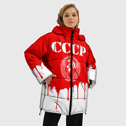 Куртка зимняя женская СССР, цвет: 3D-светло-серый — фото 2