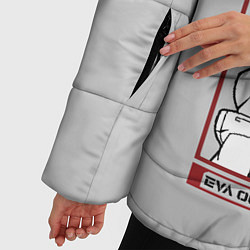 Куртка зимняя женская Рэй Аянами, цвет: 3D-светло-серый — фото 2
