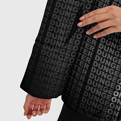 Куртка зимняя женская Dungeon Master Grey, цвет: 3D-черный — фото 2
