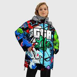 Куртка зимняя женская GTA LIFE, цвет: 3D-черный — фото 2