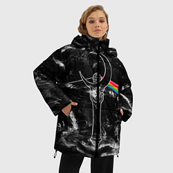 Куртка зимняя женская Dark Side of the Moon Stick, цвет: 3D-черный — фото 2