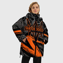 Куртка зимняя женская WATCH DOGS, цвет: 3D-черный — фото 2