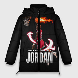 Куртка зимняя женская MICHAEL JORDAN, цвет: 3D-черный