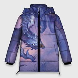 Женская зимняя куртка Дракон воды
