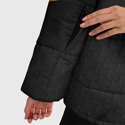 Куртка зимняя женская Lamborghini, цвет: 3D-черный — фото 2