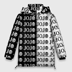 Куртка зимняя женская JoJo Bizarre Adventure, цвет: 3D-светло-серый