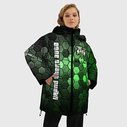Куртка зимняя женская GTA 5 ГТА 5, цвет: 3D-черный — фото 2