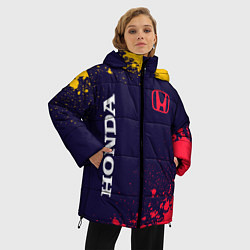 Куртка зимняя женская HONDA ХОНДА, цвет: 3D-черный — фото 2
