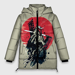 Куртка зимняя женская Samurai man, цвет: 3D-черный
