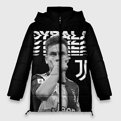 Куртка зимняя женская Paulo Dybala, цвет: 3D-красный